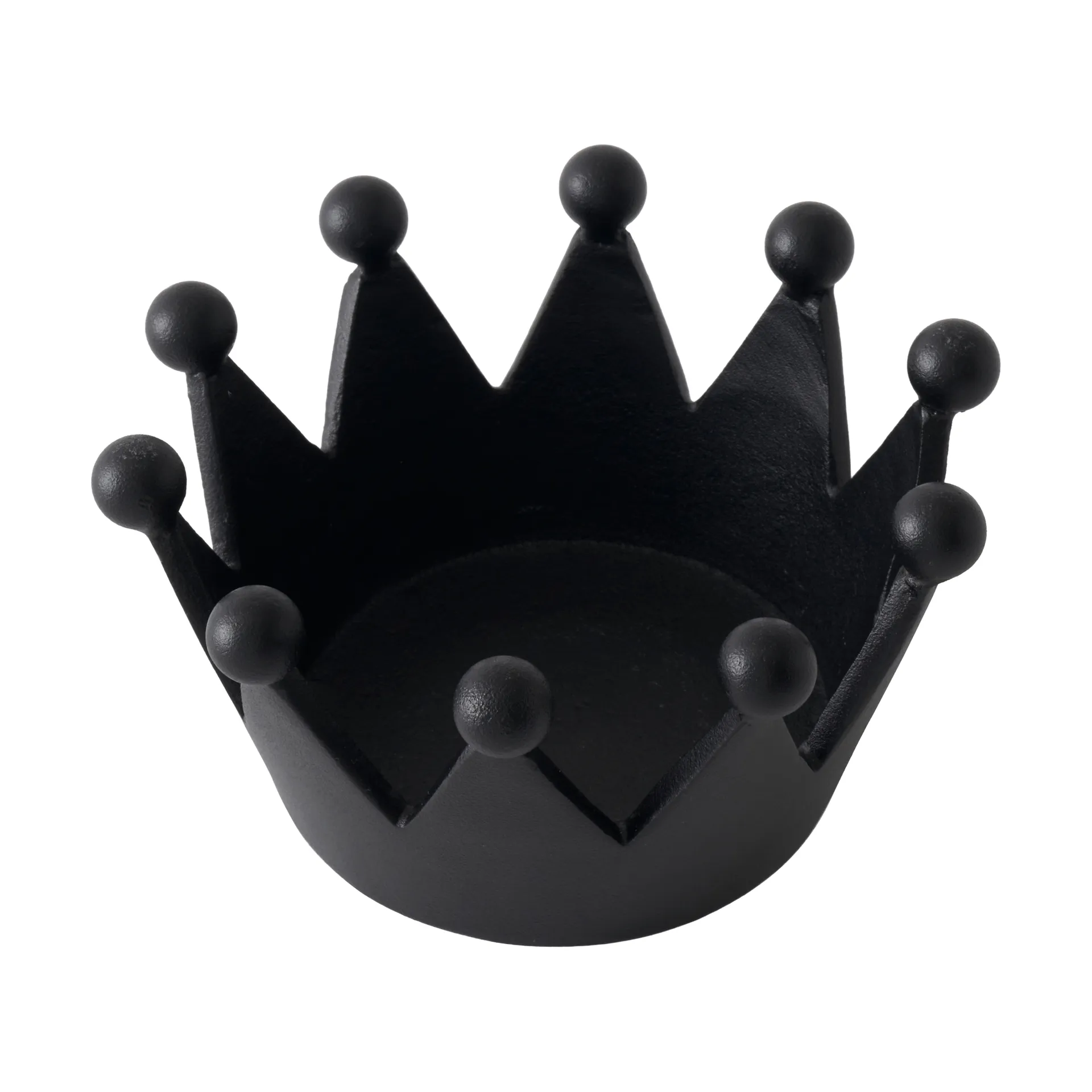 Cast Iron Crown Windlicht, Ø14x8,2 cm Tom Dixon