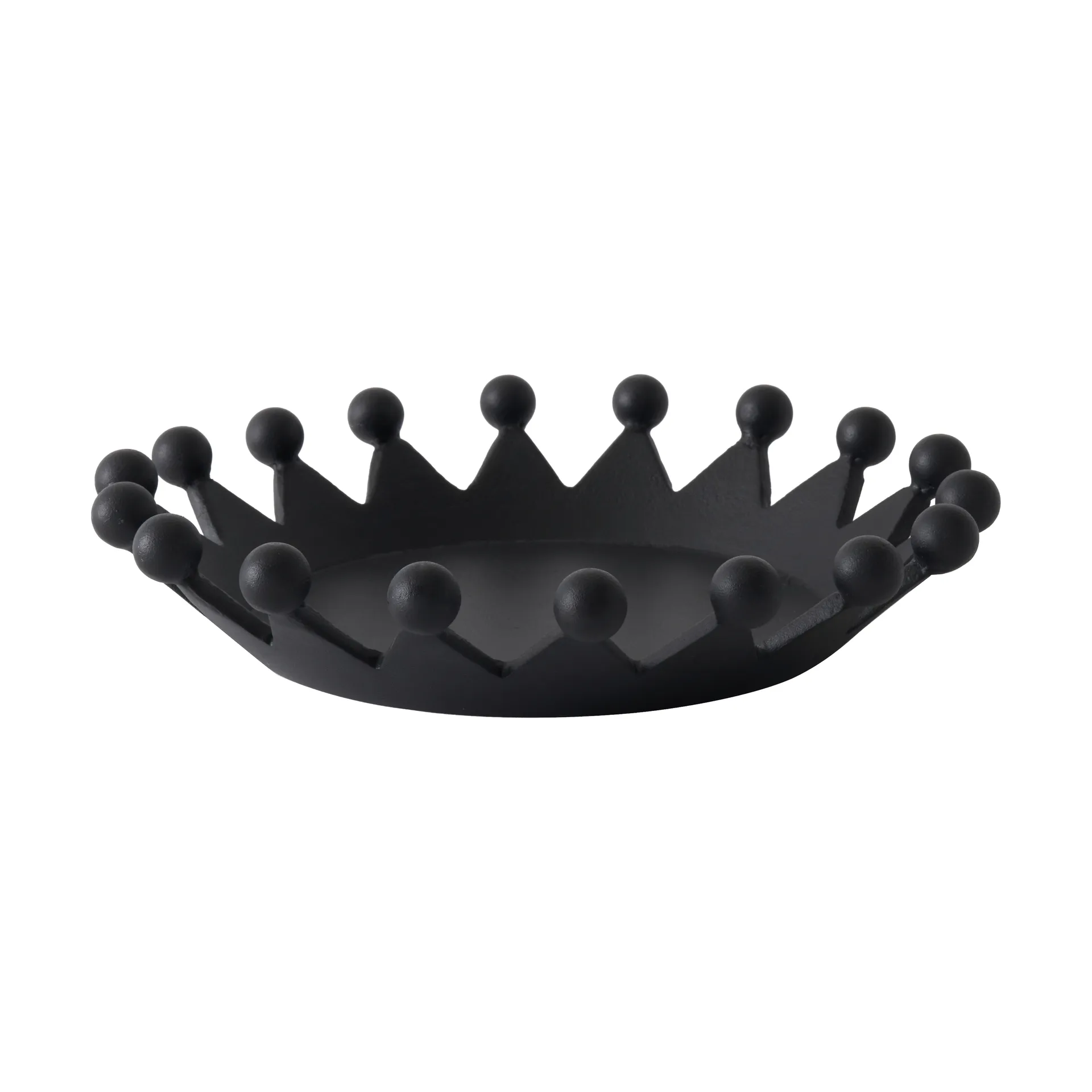 Cast Iron Crown Windlicht, Ø22x4,5 cm Tom Dixon