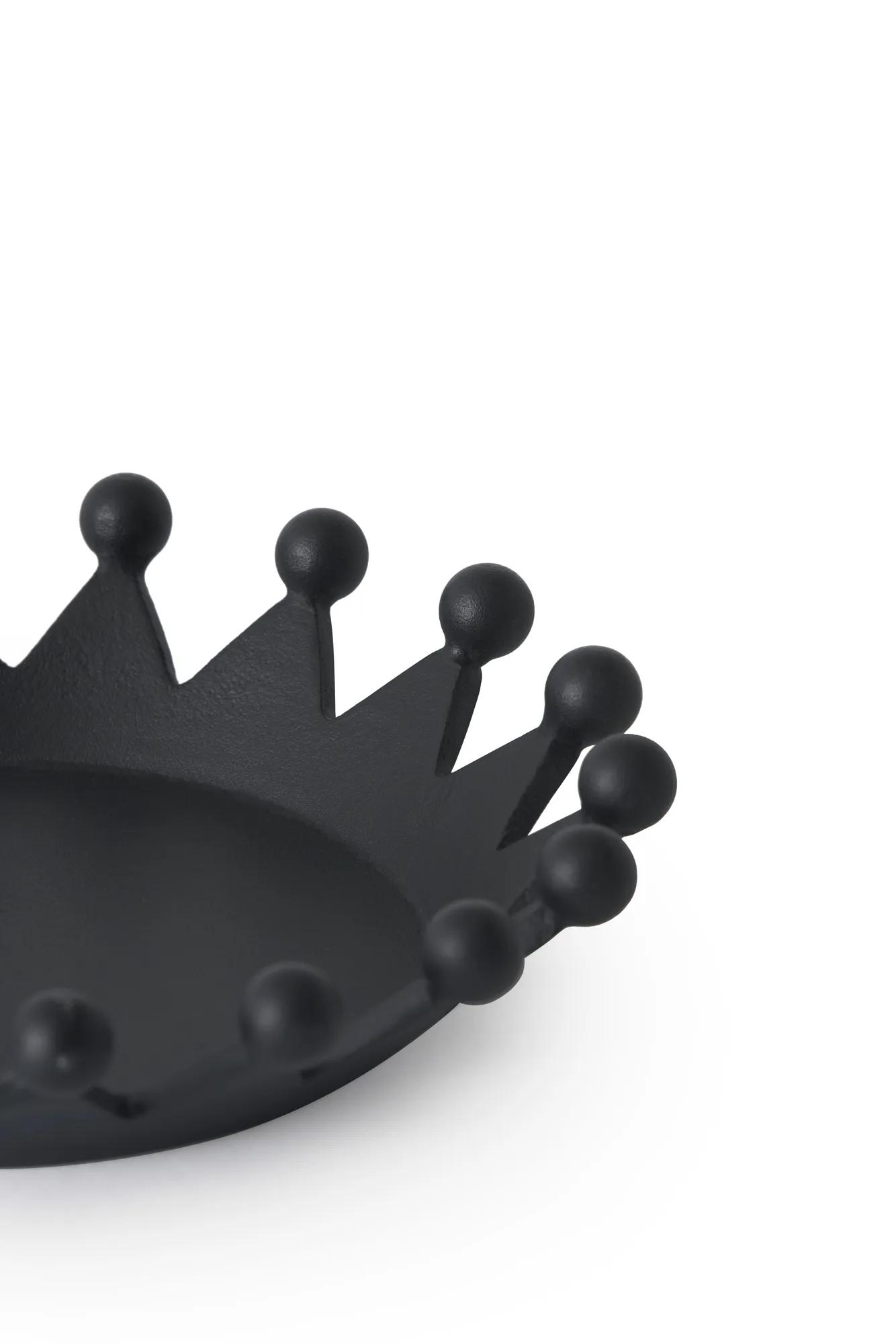 Cast Iron Crown Windlicht, Ø22x4,5 cm Tom Dixon