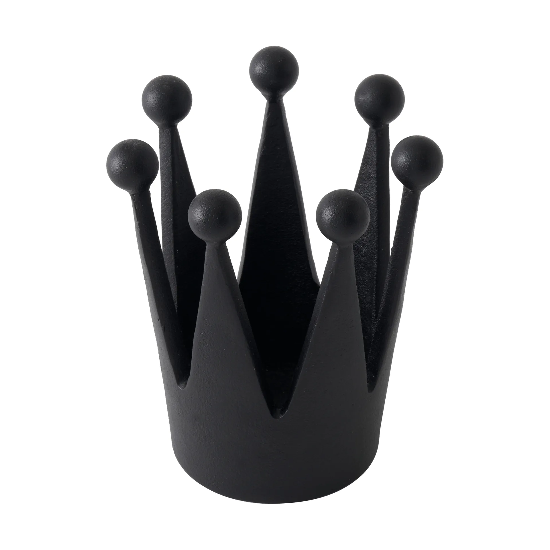Cast Iron Crown Windlicht, Ø8,8x12,1 cm Tom Dixon