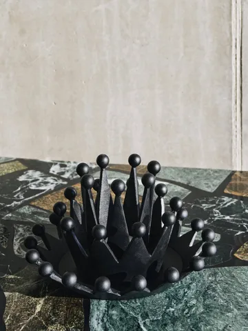 Cast Iron Crown Windlicht - Ø8,8x12,1 cm - Tom Dixon
