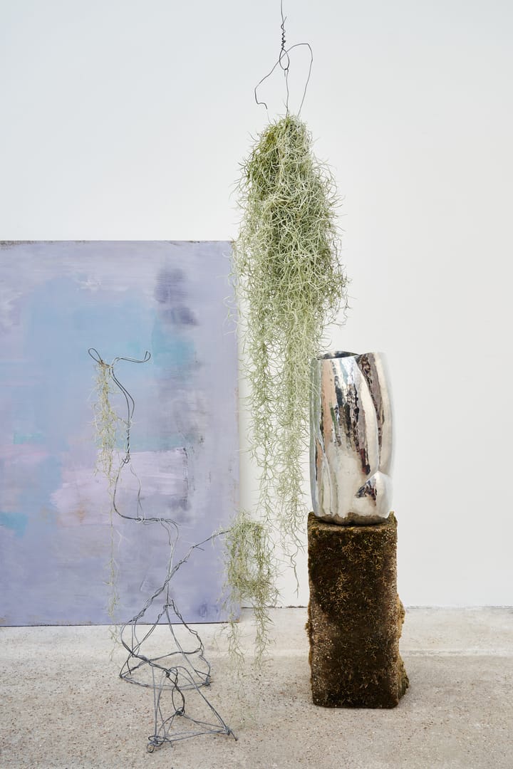 Cloud Vase hoch, Silver Tom Dixon