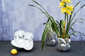 Cloud Vase niedrig - Silver - Tom Dixon