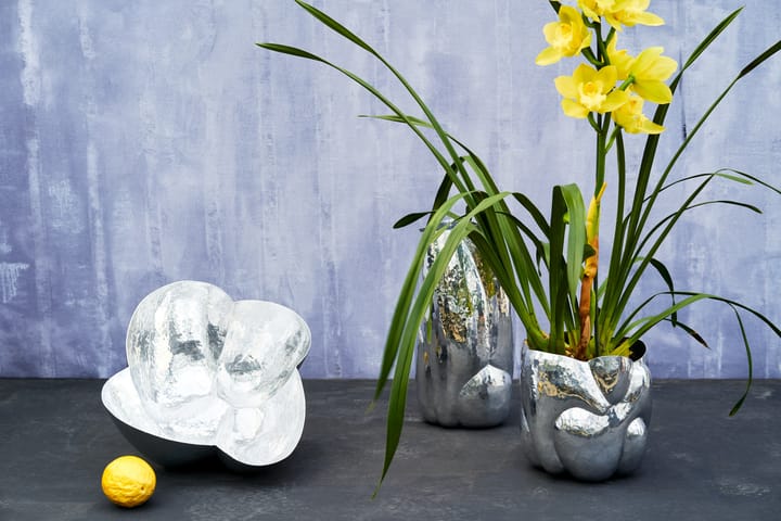 Cloud Vase niedrig, Silver Tom Dixon
