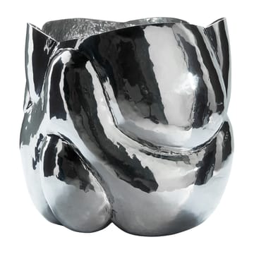 Cloud Vase niedrig - Silver - Tom Dixon