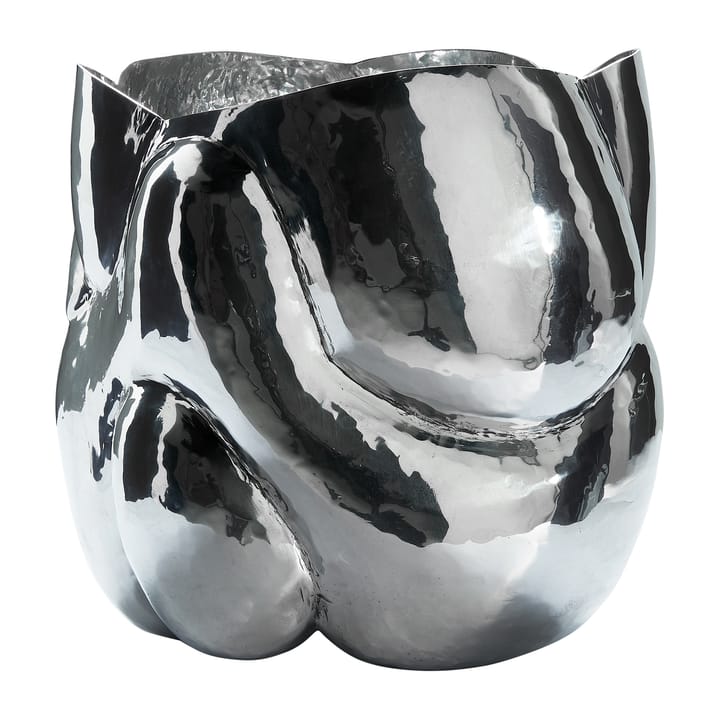 Cloud Vase niedrig, Silver Tom Dixon