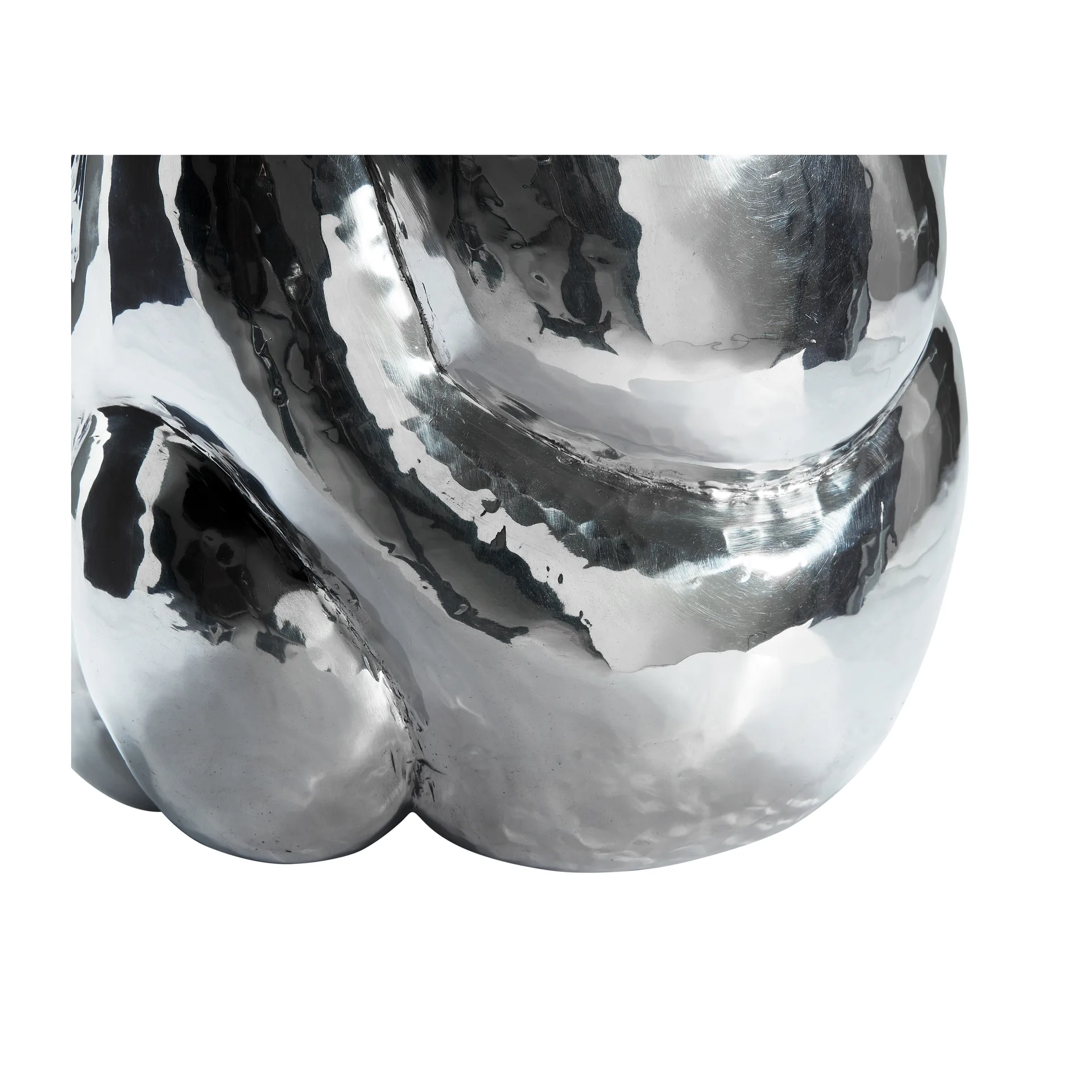 Cloud Vase niedrig, Silver Tom Dixon