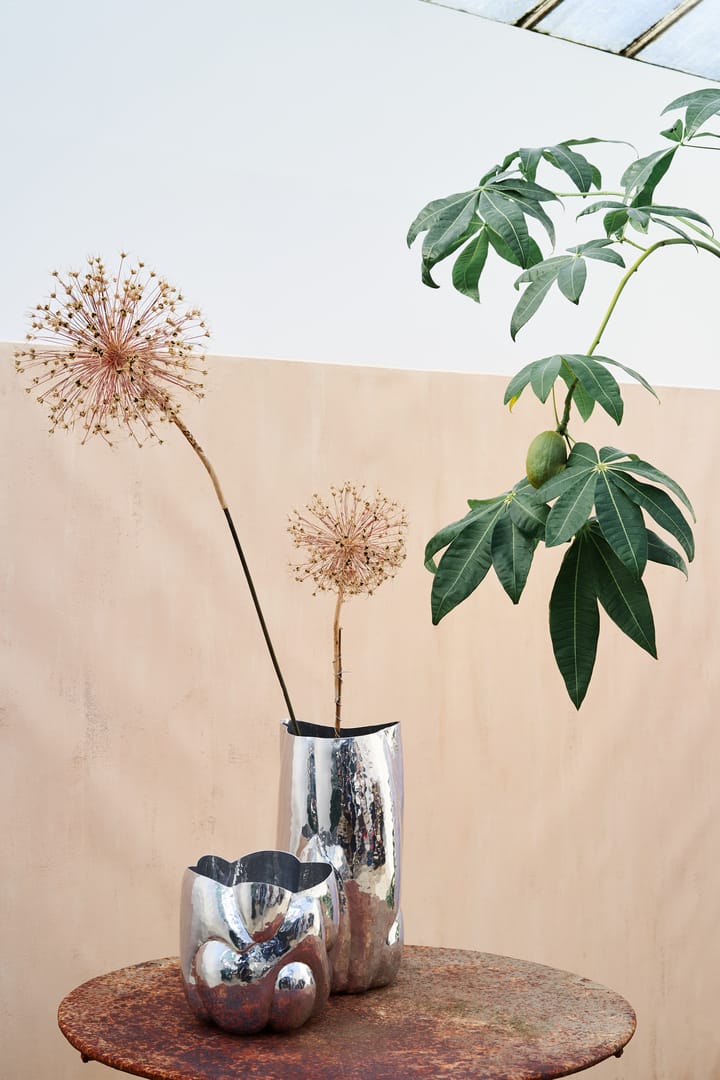 Cloud Vase niedrig, Silver Tom Dixon