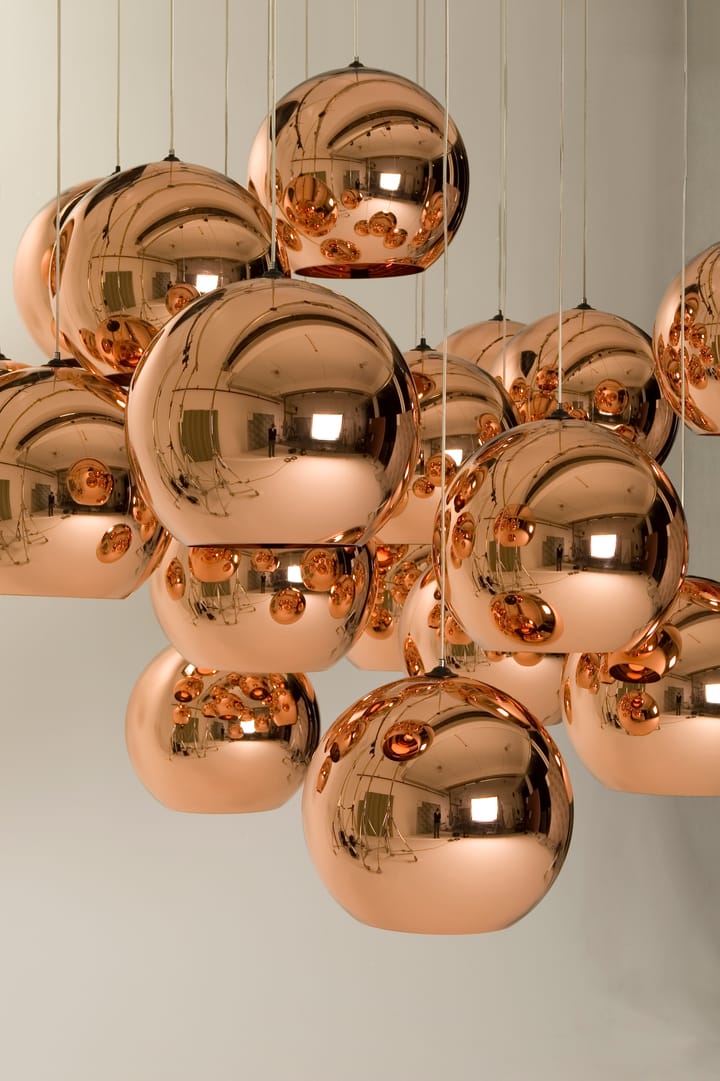 Copper Round Pendelleuchte LED Ø45cm - Copper - Tom Dixon