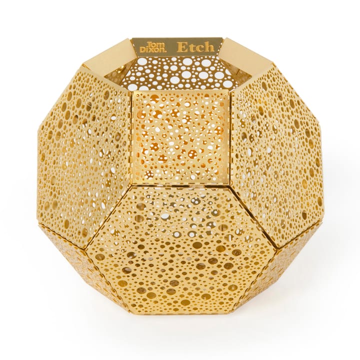 Etch Windlicht dot - Messing - Tom Dixon