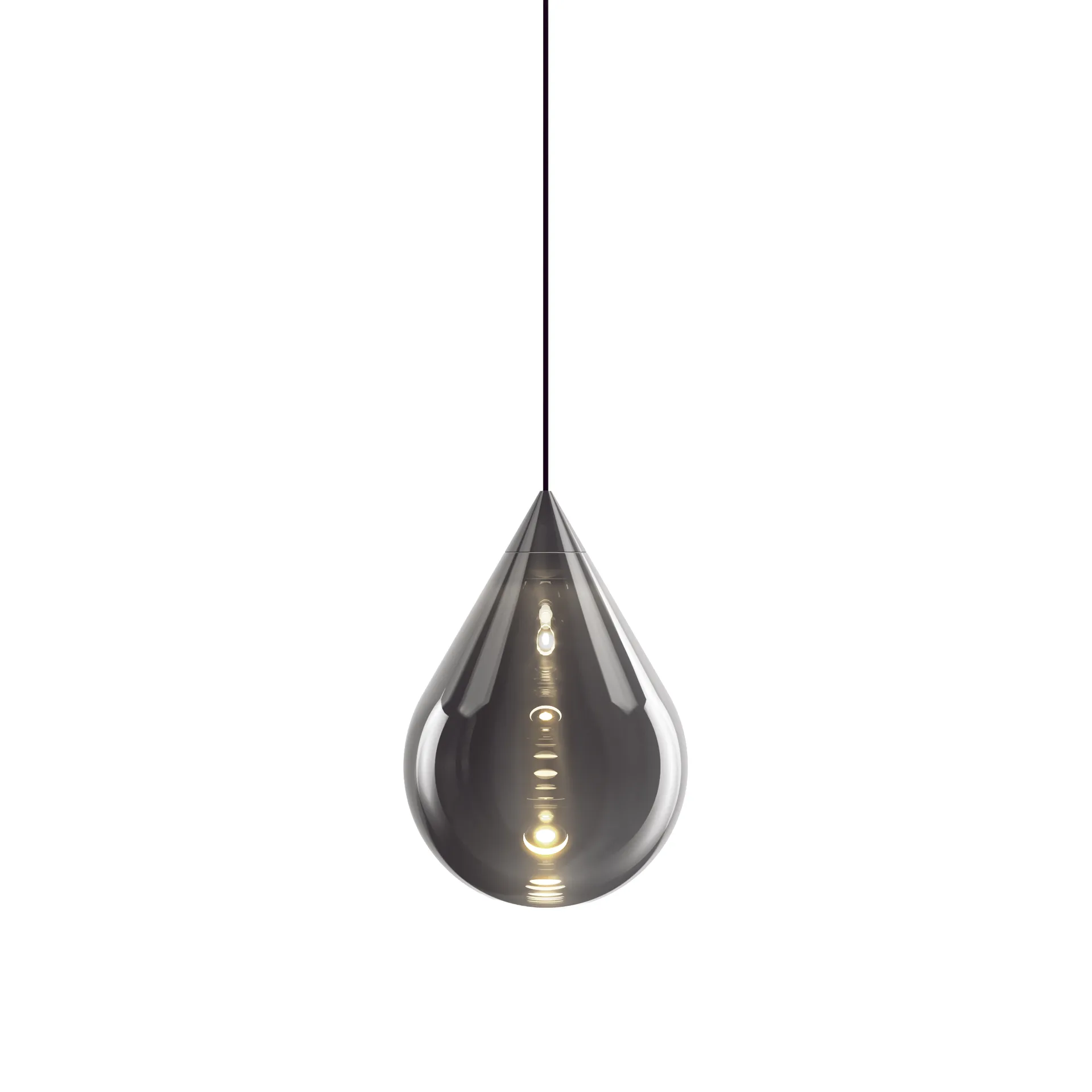 Flare Bead Pendelleuchte, Silber Tom Dixon
