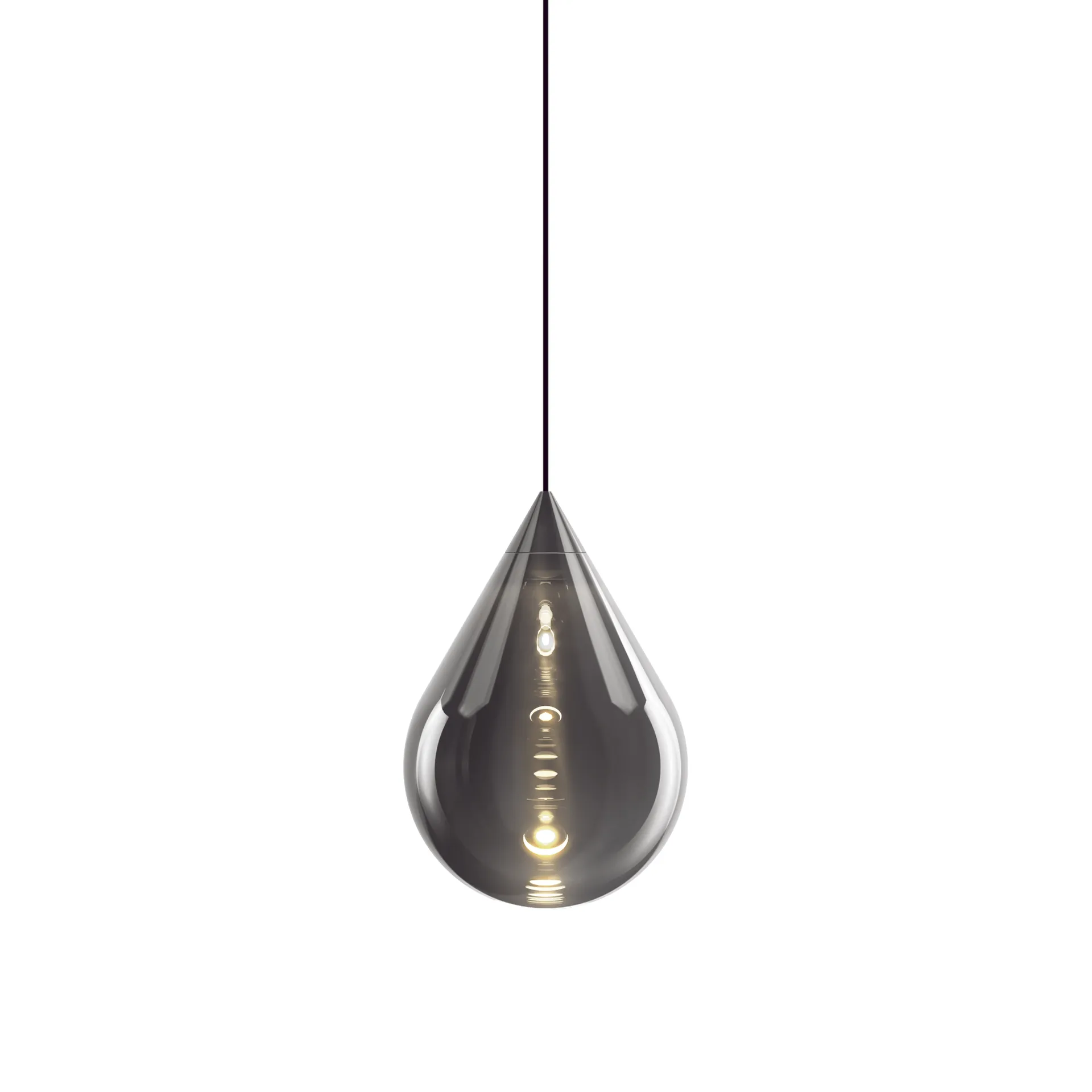 Flare Bead Pendelleuchte, Silber Tom Dixon