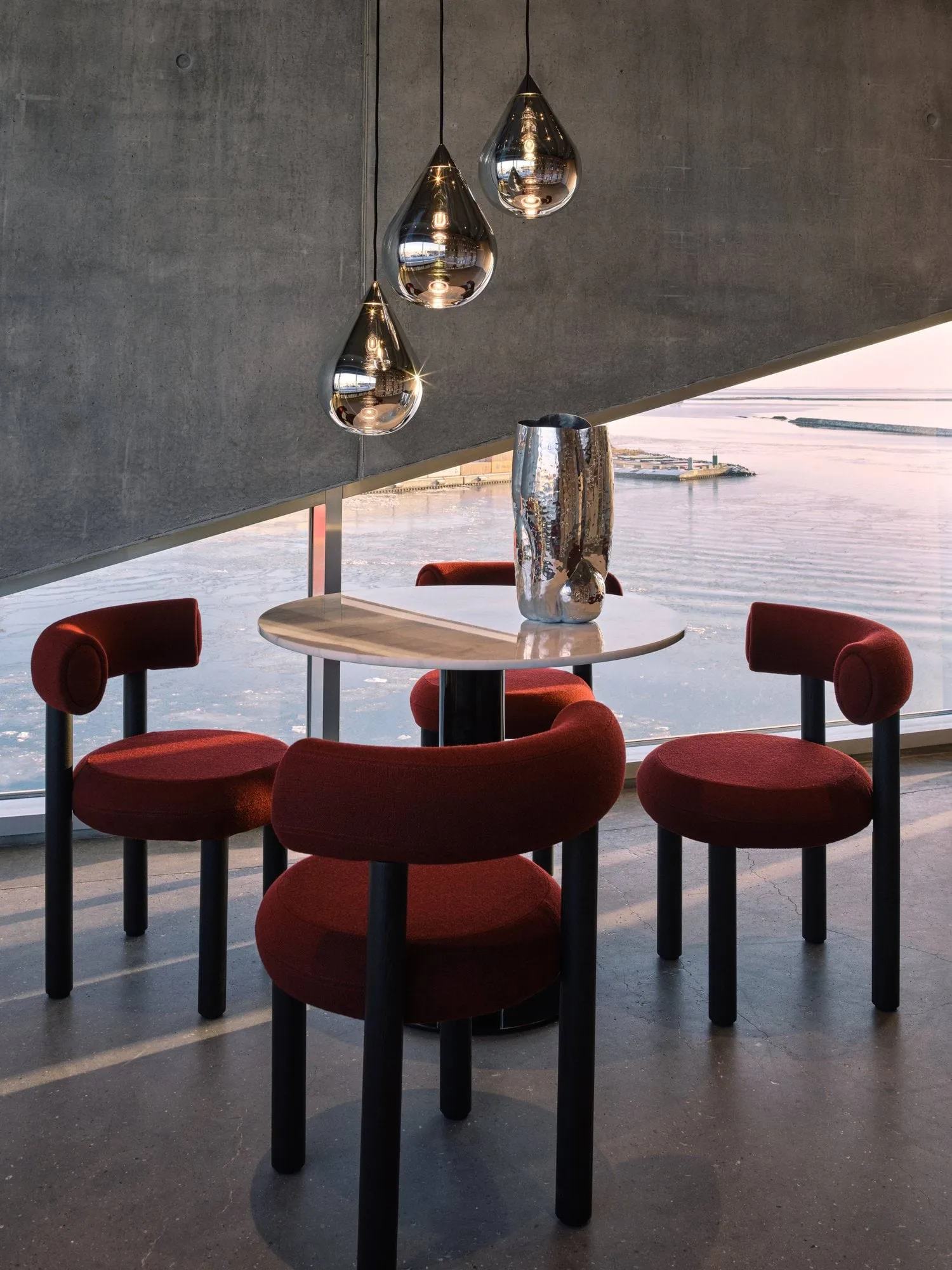 Flare Bead Pendelleuchte, Silber Tom Dixon
