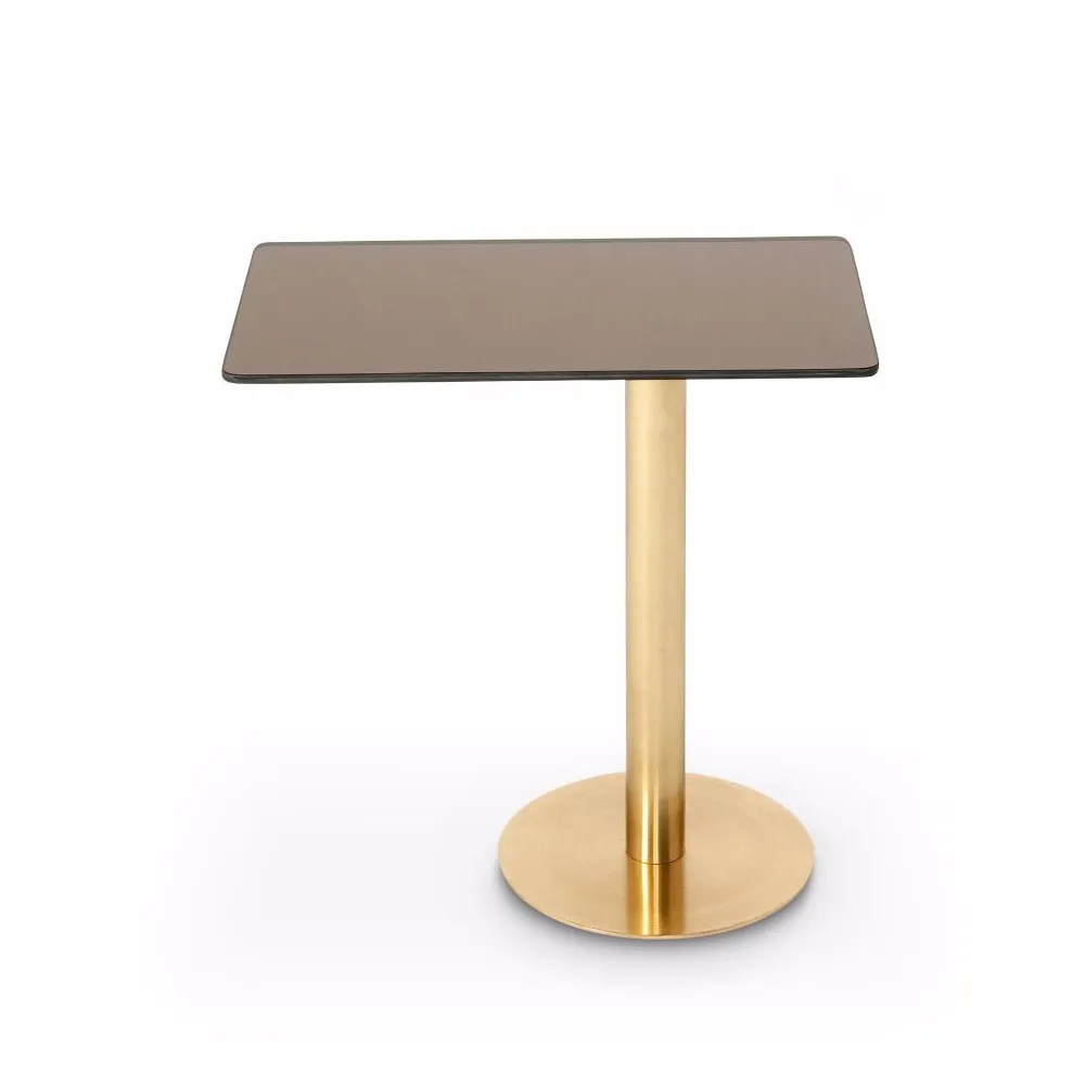 Flash Beistelltisch 30x50 cm, Kupfer-Messinggestell Tom Dixon