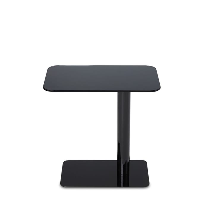 Flash Beistelltisch 30x50 cm - Schwarzes Spiegelglas-schwarzes Gestell - Tom Dixon