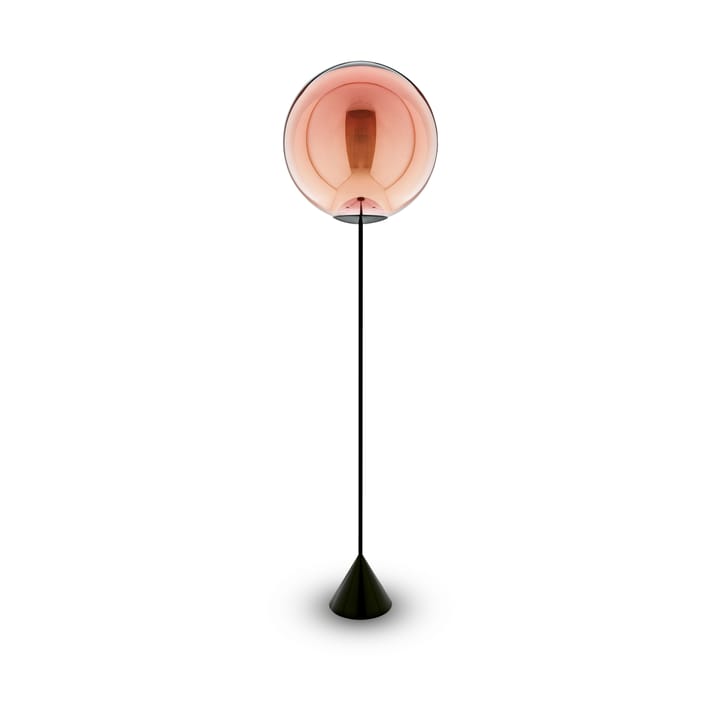 Globe Cone slim Stehleuchte LED 180 cm, Copper Tom Dixon