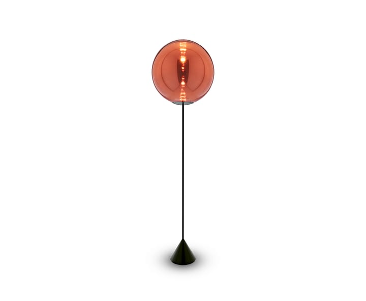 Globe Cone slim Stehleuchte LED 180 cm, Copper Tom Dixon