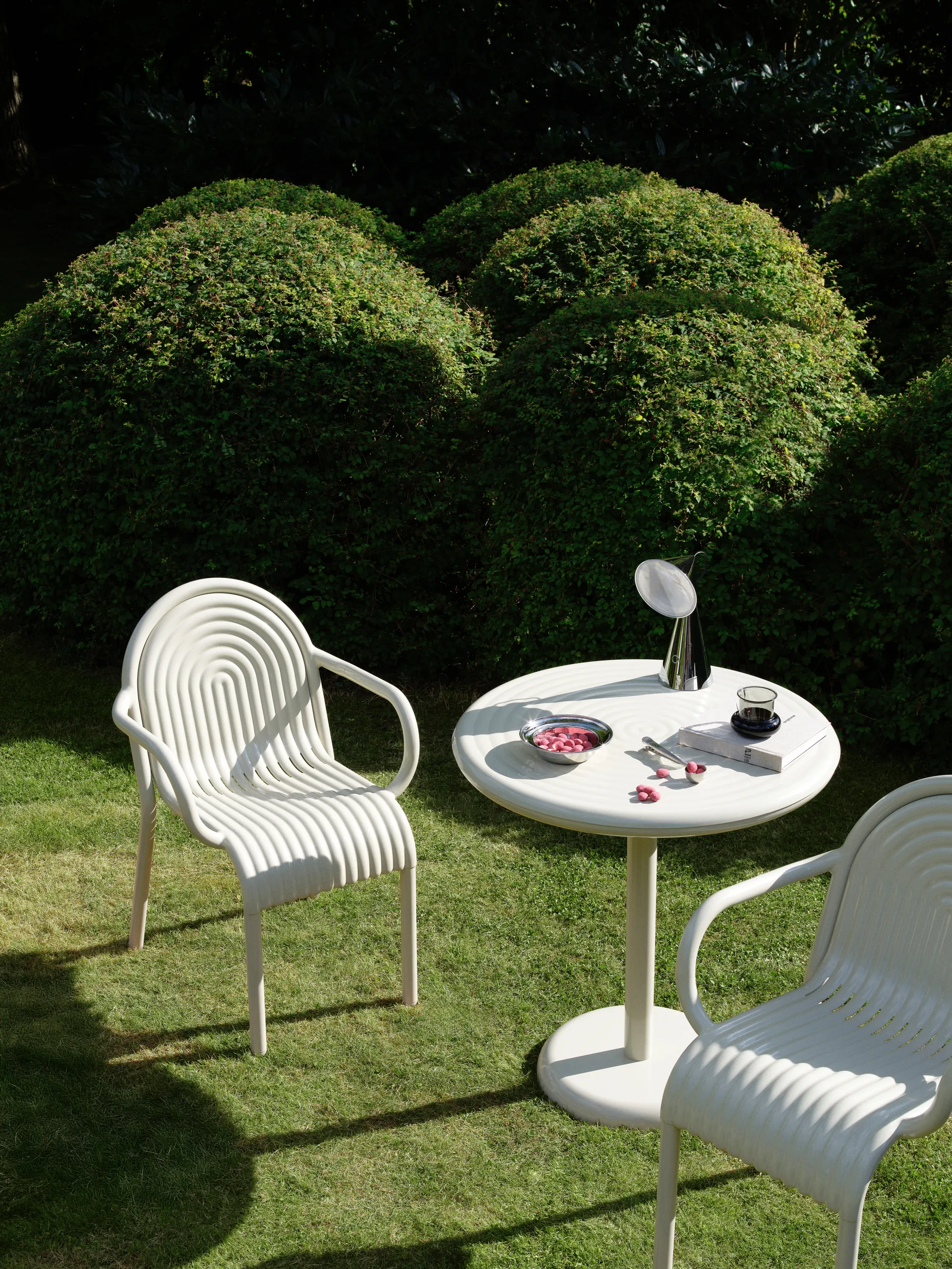 Groove Café-Tisch rund - Putty, Ø70 cm Tom Dixon