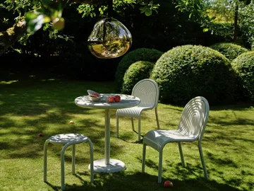 Groove Café-Tisch rund - Putty, Ø70 cm - Tom Dixon