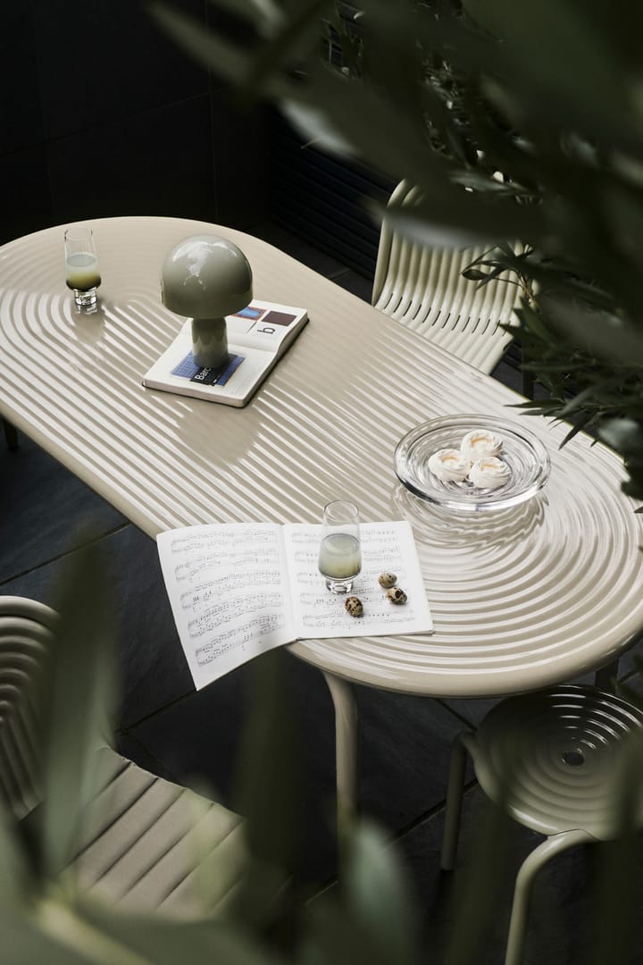 Groove Esstisch 86x185 cm, Putty Tom Dixon