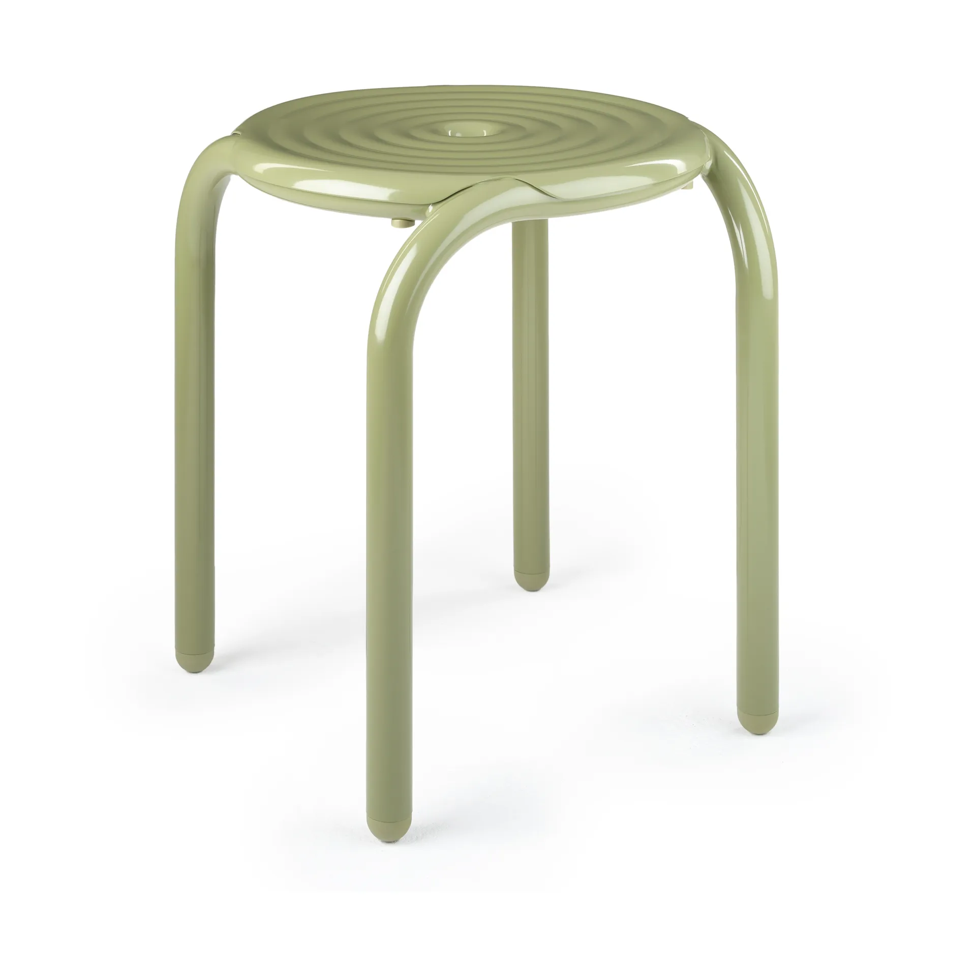 Groove Hocker 45 cm, Moss Tom Dixon