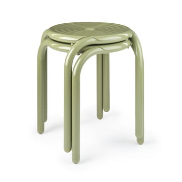 Groove Hocker 45 cm - Moss - Tom Dixon