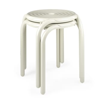 Groove Hocker 45 cm - Putty - Tom Dixon