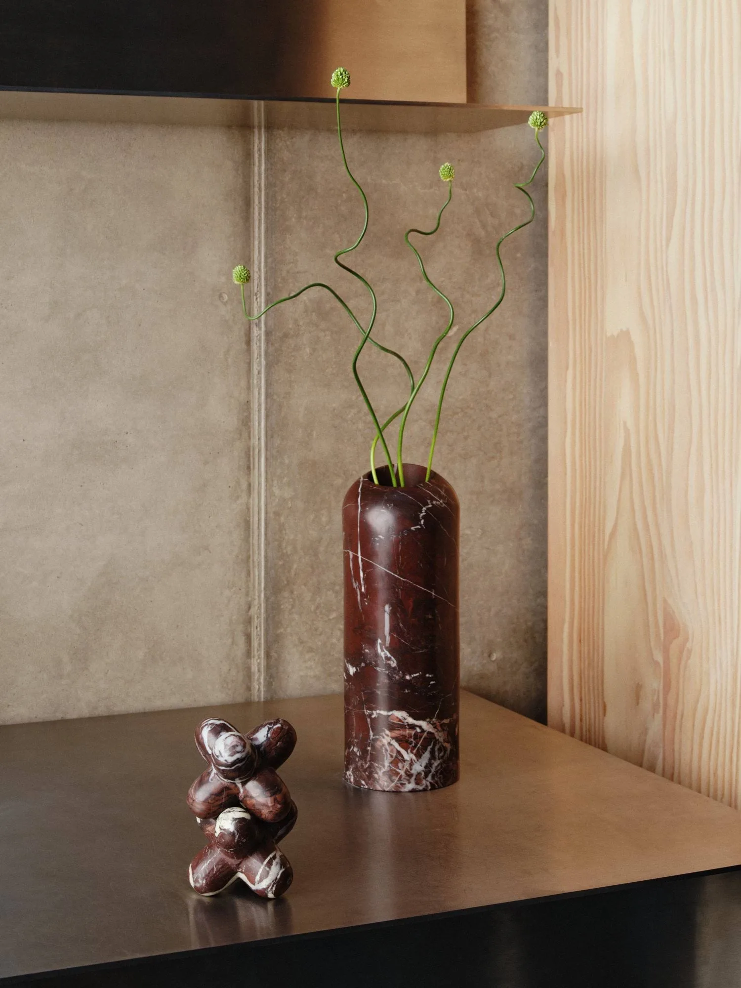 Jack Dekoobjekt, Flamingo marble, 10x8,5 cm Tom Dixon