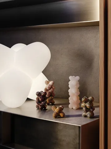 Jack Dekoobjekt - Pink indian onyx, 10x8,5 cm - Tom Dixon