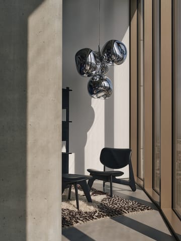Melt Chandelier large Kronleuchter LED 196 cm - Silver - Tom Dixon