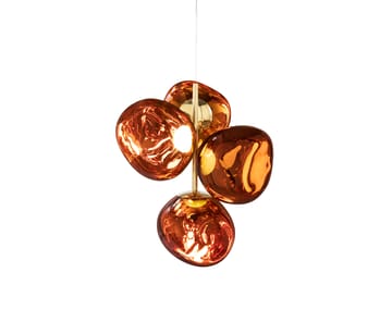 Melt Chandelier mini Kronleuchter LED 63,4 cm - Copper - Tom Dixon