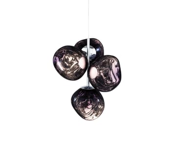 Melt Chandelier mini Kronleuchter LED 63,4 cm - Smoke - Tom Dixon