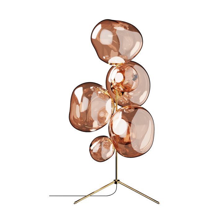 Melt Chandelier Stehleuchte LED 175 cm - Copper - Tom Dixon