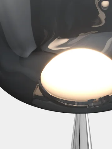 Melt Cone fat Stehleuchte LED 174,5 cm - Nickel-silberfarben - Tom Dixon