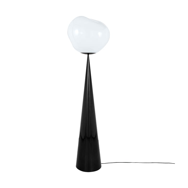 Melt Cone fat Stehleuchte LED 174,5 cm - Opal-black - Tom Dixon
