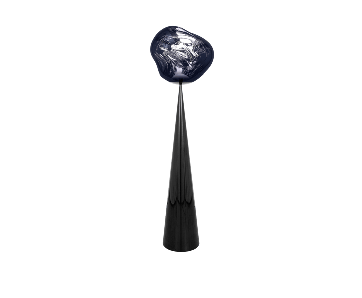 Melt Cone fat Stehleuchte LED 174,5 cm, Smoke Tom Dixon