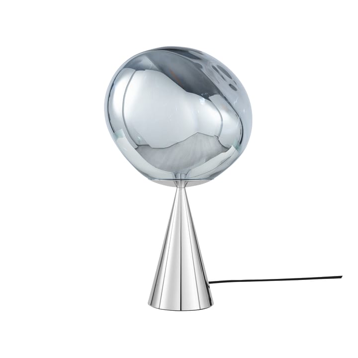 Melt Cone fat Tischleuchte LED 46,5 cm - Silver-silver - Tom Dixon