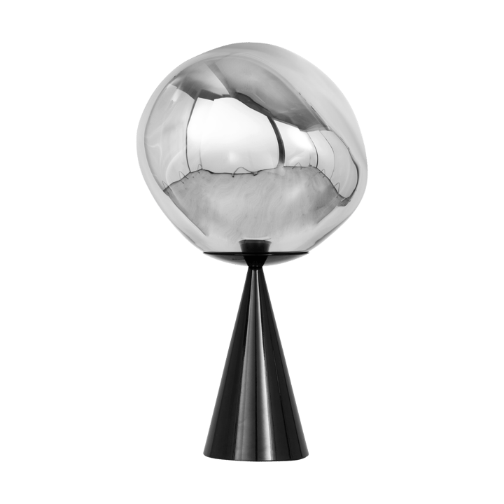 Melt Cone fat Tischleuchte LED 46,5 cm - Silver - Tom Dixon