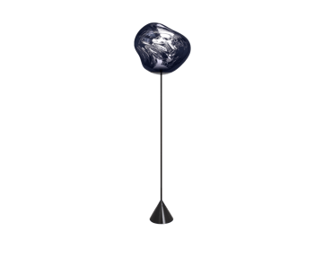Melt Cone slim Stehleuchte LED 180 cm - Smoke - Tom Dixon