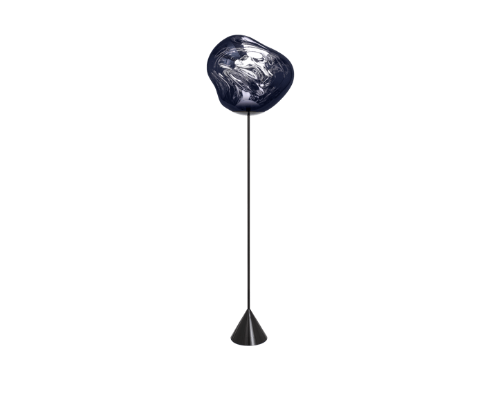 Melt Cone slim Stehleuchte LED 180 cm, Smoke Tom Dixon