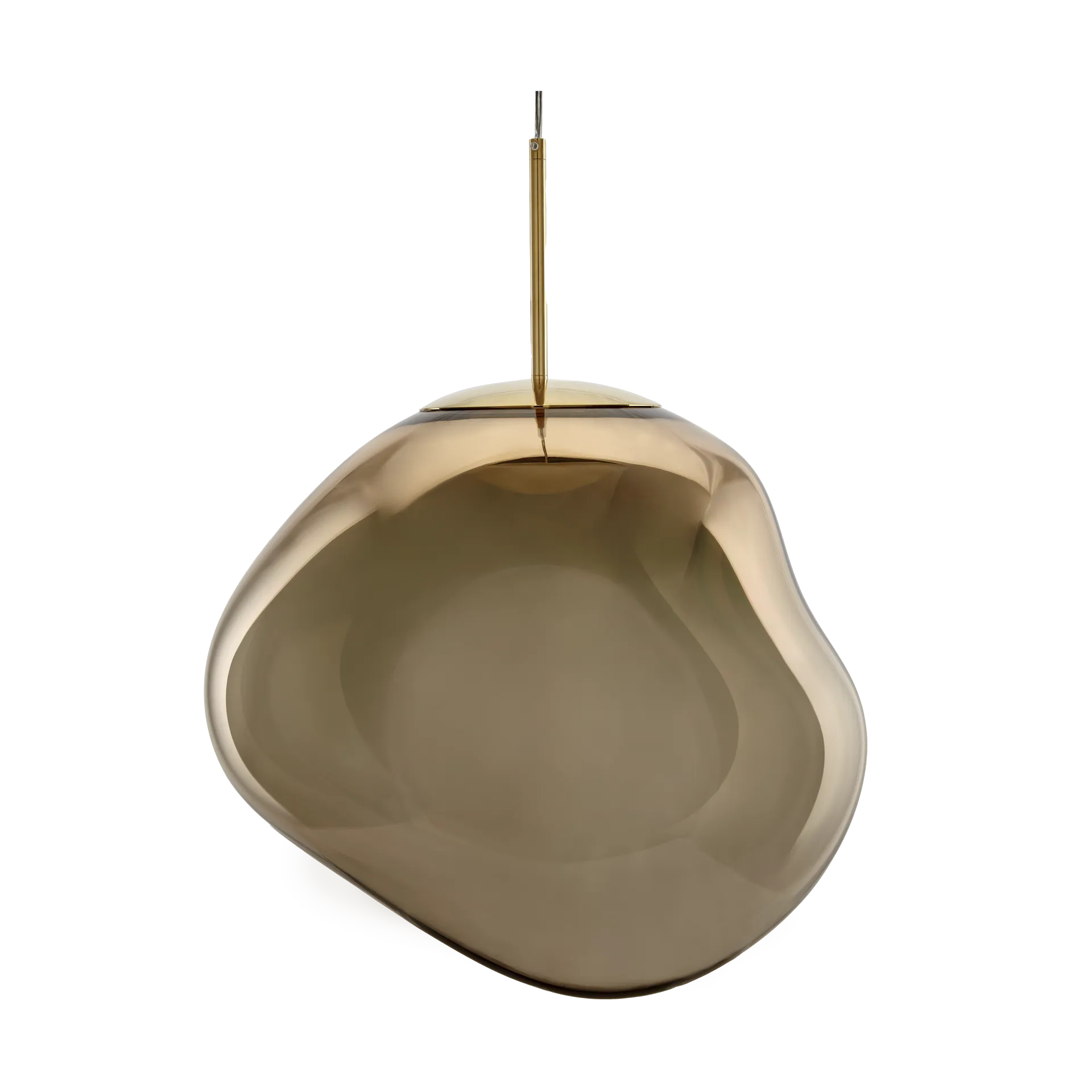 Melt Pendelleuchte LED, Bronze, medium 50x50 cm Tom Dixon