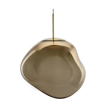 Melt Pendelleuchte LED - Bronze, medium 50x50 cm - Tom Dixon