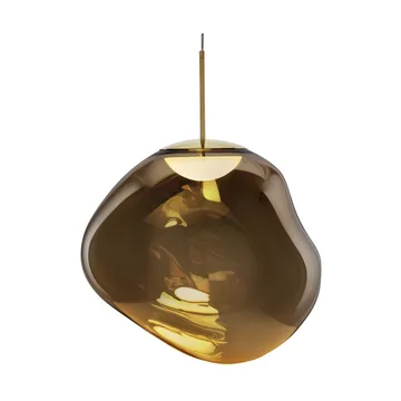 Melt Pendelleuchte LED - Bronze, medium 50x50 cm - Tom Dixon