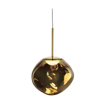 Melt Pendelleuchte LED - Bronze, mini 27x28 cm - Tom Dixon