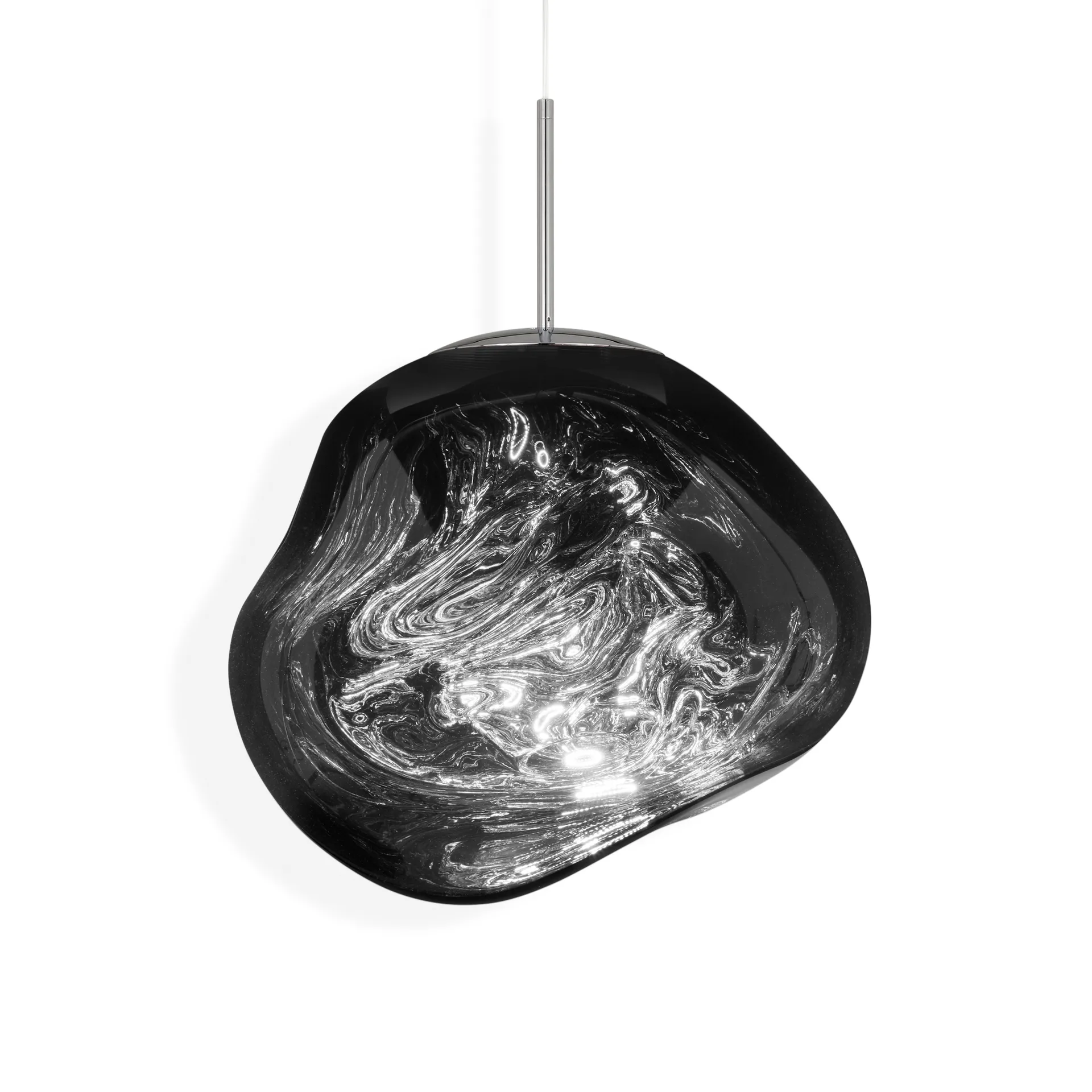 Melt Pendelleuchte LED, Chrom Tom Dixon
