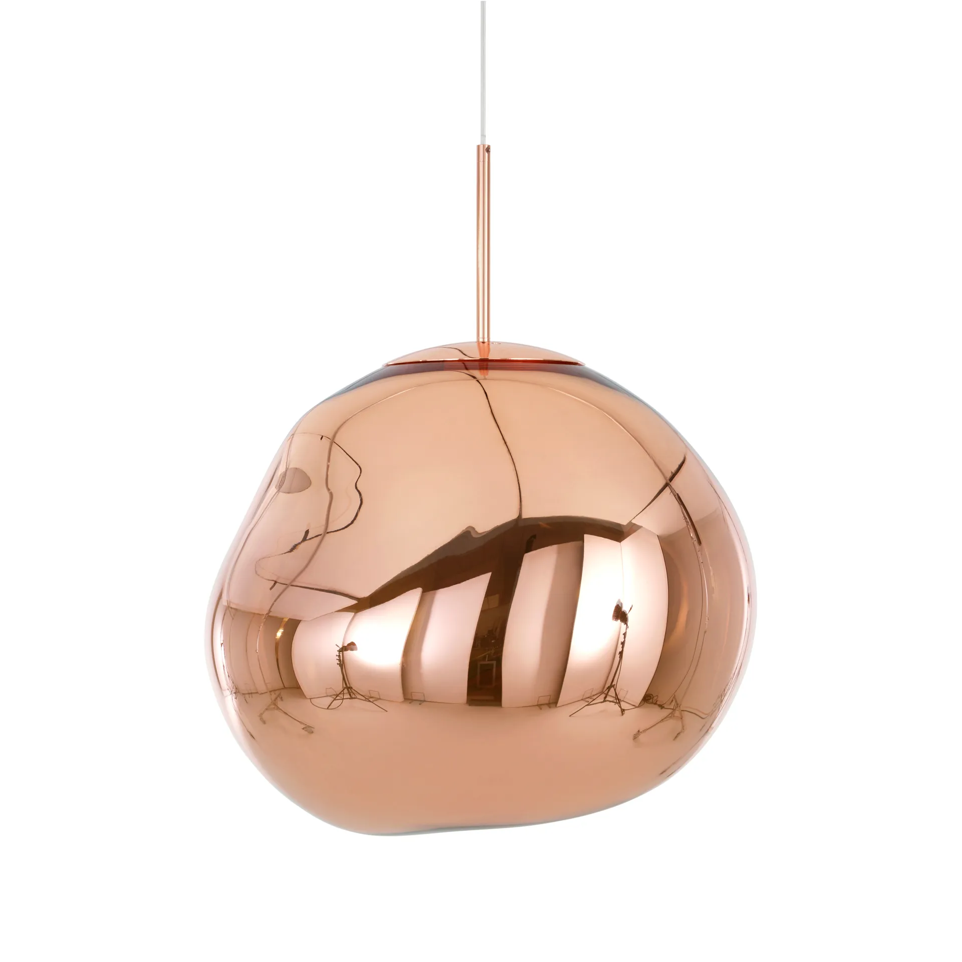 Melt Pendelleuchte LED, Copper (Kupfer), medium 50x50 cm Tom Dixon