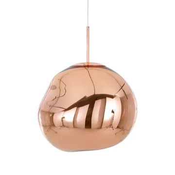 Melt Pendelleuchte LED - Copper (Kupfer), medium 50x50 cm - Tom Dixon