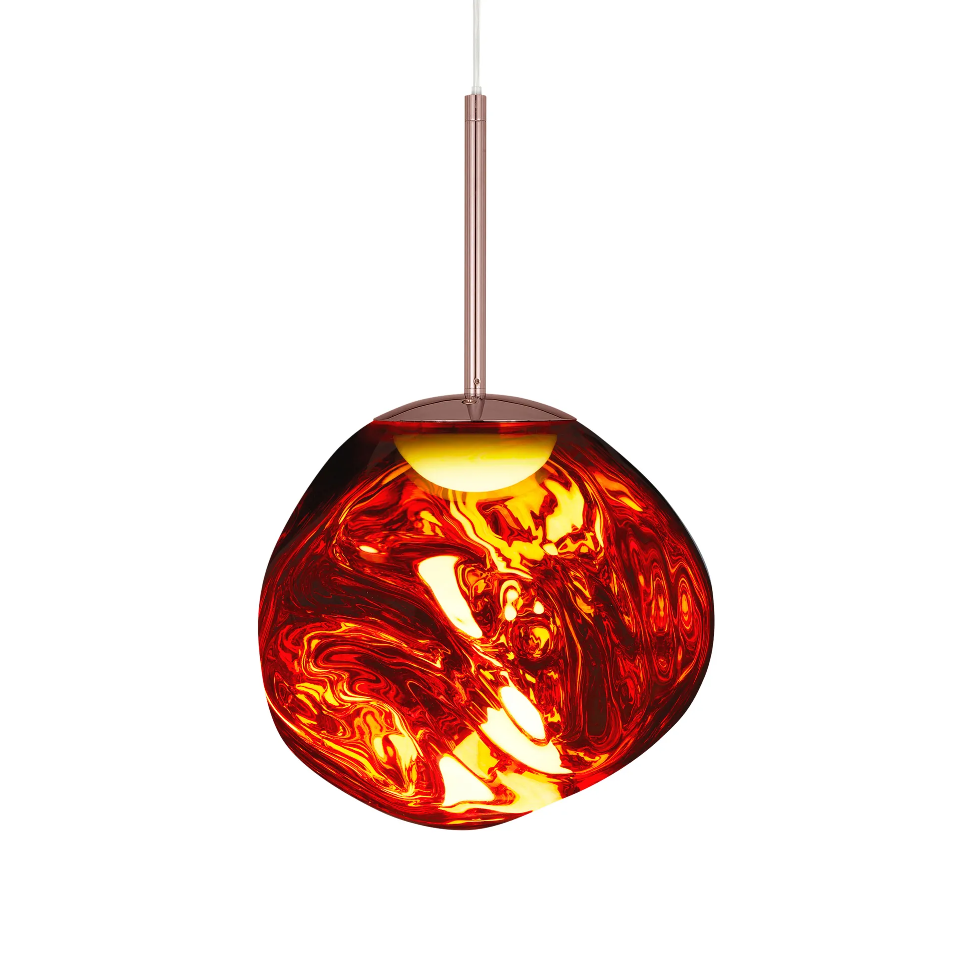 Melt Pendelleuchte LED, Kupfer, mini 27x28 cm Tom Dixon