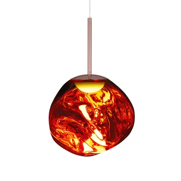 Melt Pendelleuchte LED - Kupfer, mini 27x28 cm - Tom Dixon