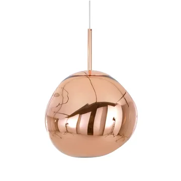 Melt Pendelleuchte LED - Kupfer, mini 27x28 cm - Tom Dixon
